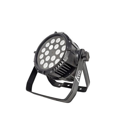 RGBW Disco LED Par Can Stage Waterproof Lights 18*10W With Long Working Time