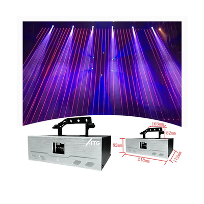 ATG 2W Full Color Animated DIY Disco Laser Light for DJ Night Club Party Lighting Solution