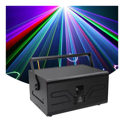 10W Full Color RGB Laser Light TUV Certified For Stage Show DJ Disco Christmas