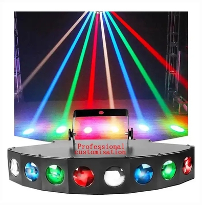 Moving Head Stage Laser Light CRI 85 With 8 Eyes RGBW Beam Bar